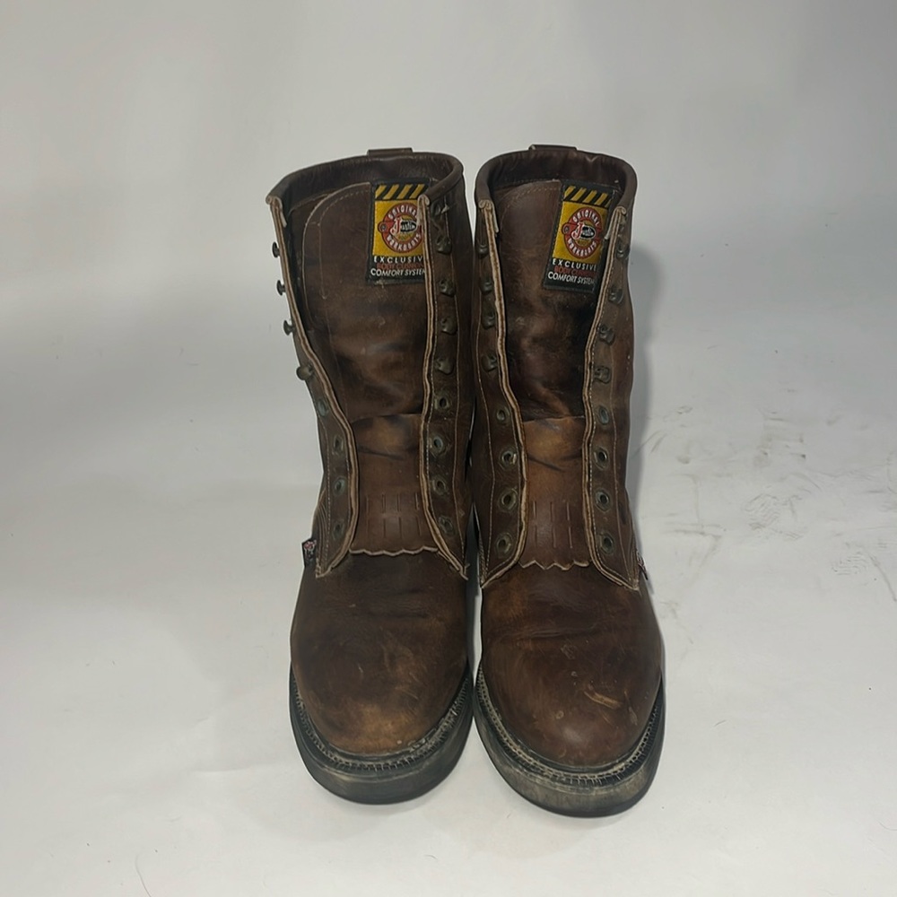 Mens 8.5 Justin work boots